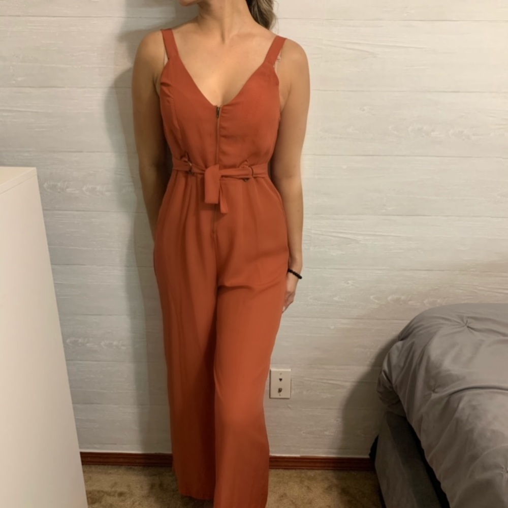 Coral pink Jumpsuit